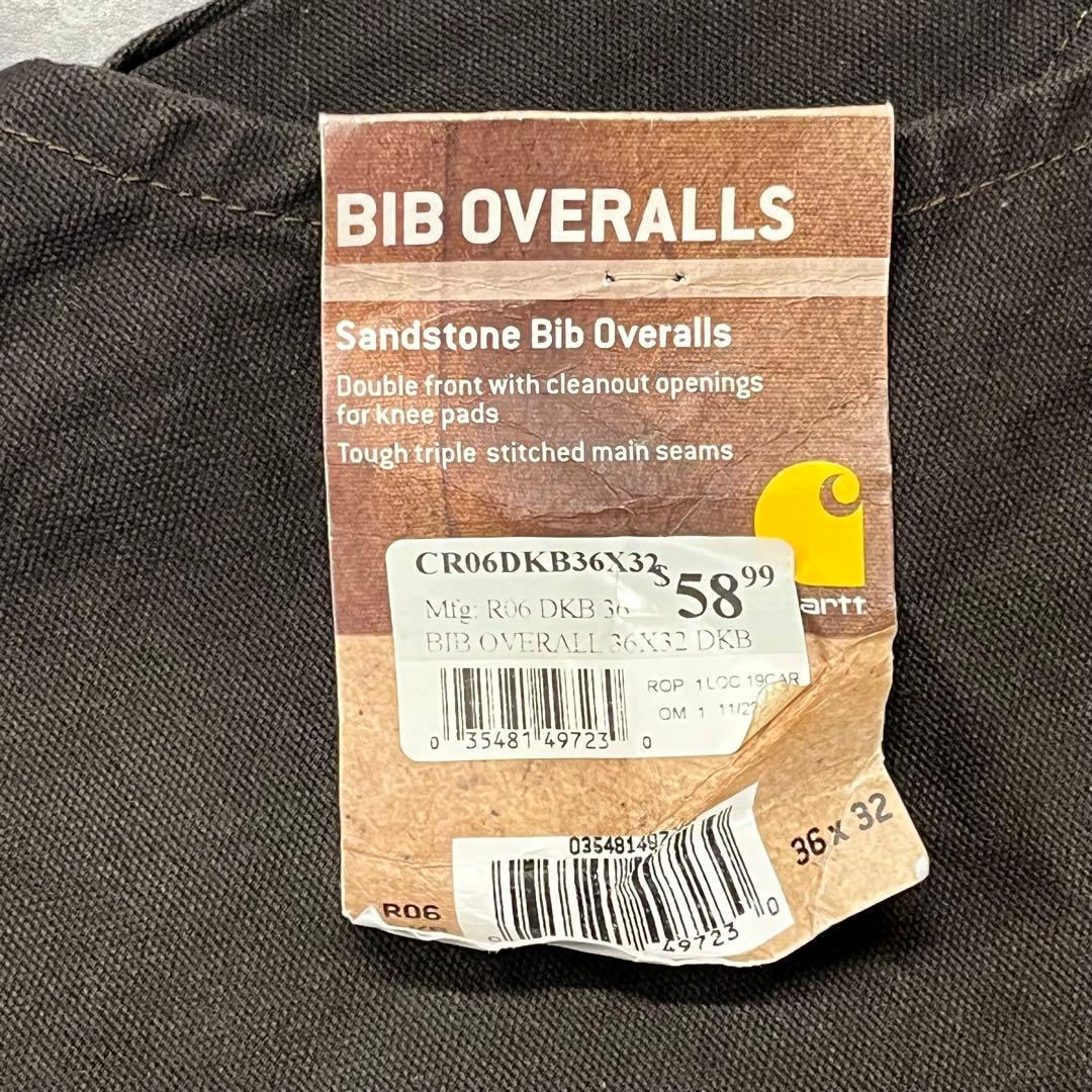 パンツ carhartt Duck overall Dead Stock DKB