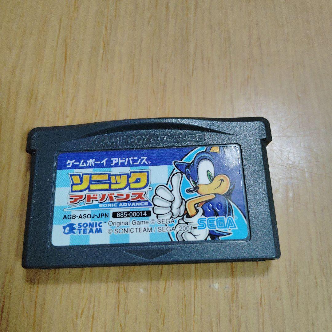 ゲームボーイアドバンス　本体　ソニック　ソフト