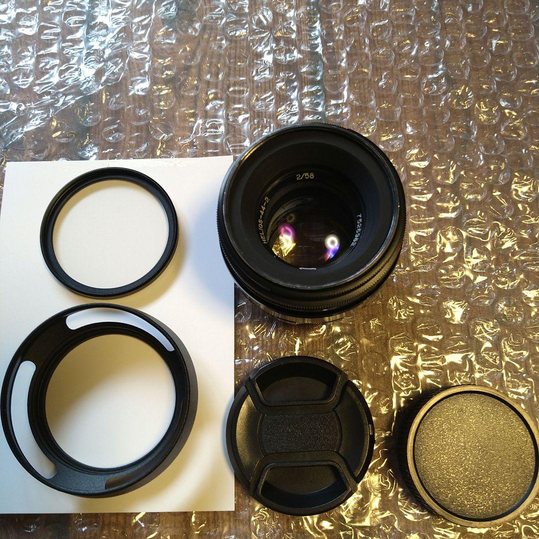 HELIOS 44-2　オールドレンズ　ヘリオス　M42マウント