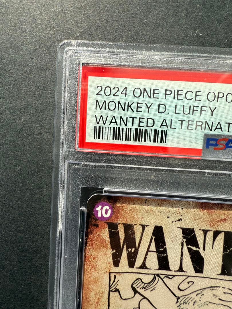 モンキー・D・ルフィ カードPSA10-SP OP05-119 SEC