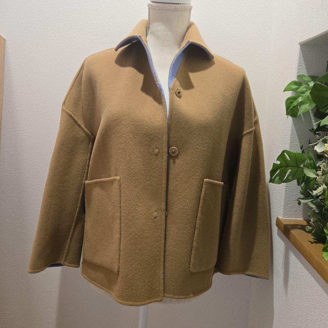 ウール ベージュ コート