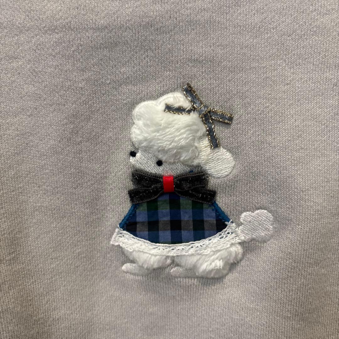 美品　familiar トレーナー 100cm グレー