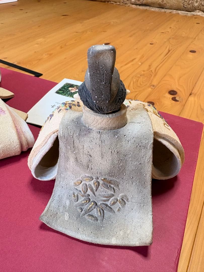 【未使用】雛人形 ひな祭り　信楽焼　葛原準子