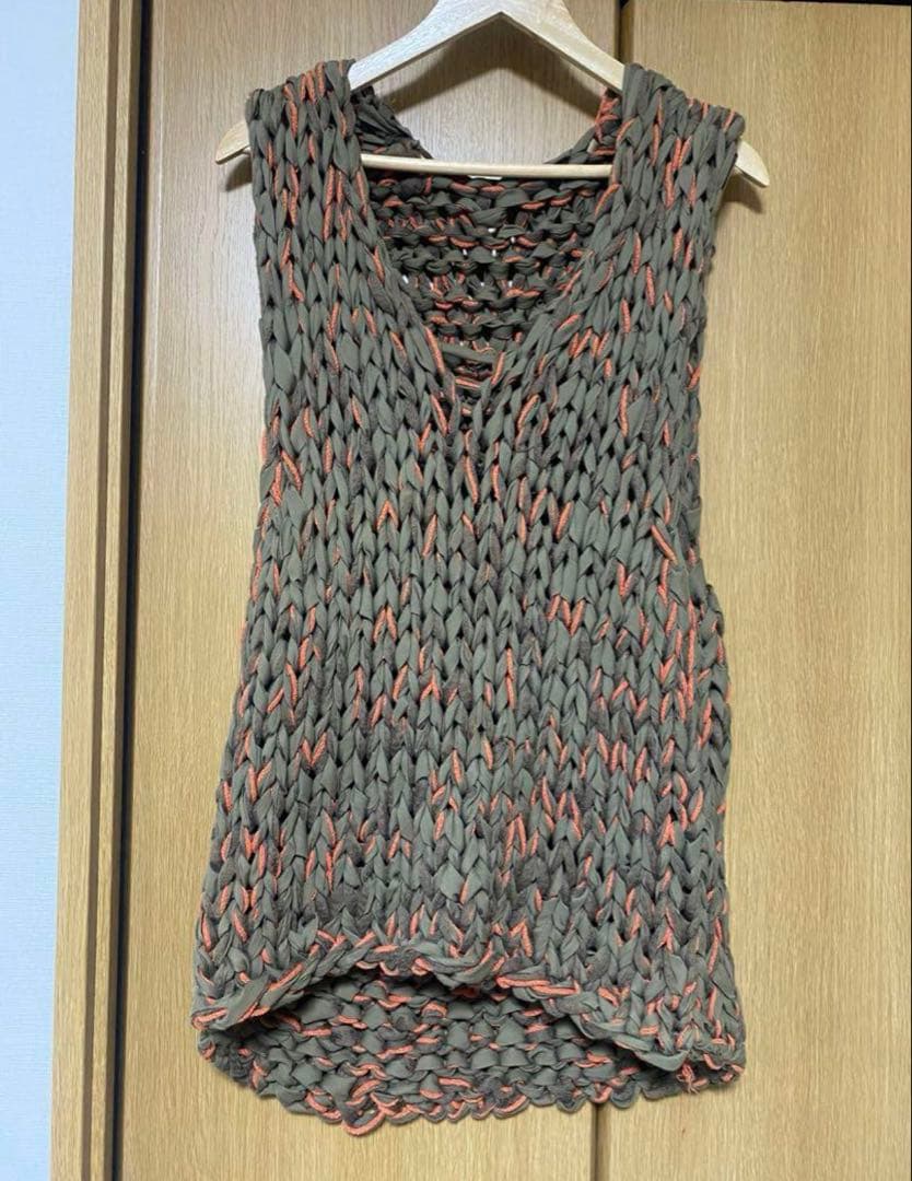 【最終値下げ】KHOKI コッキ 21ss Crying Knit ベスト