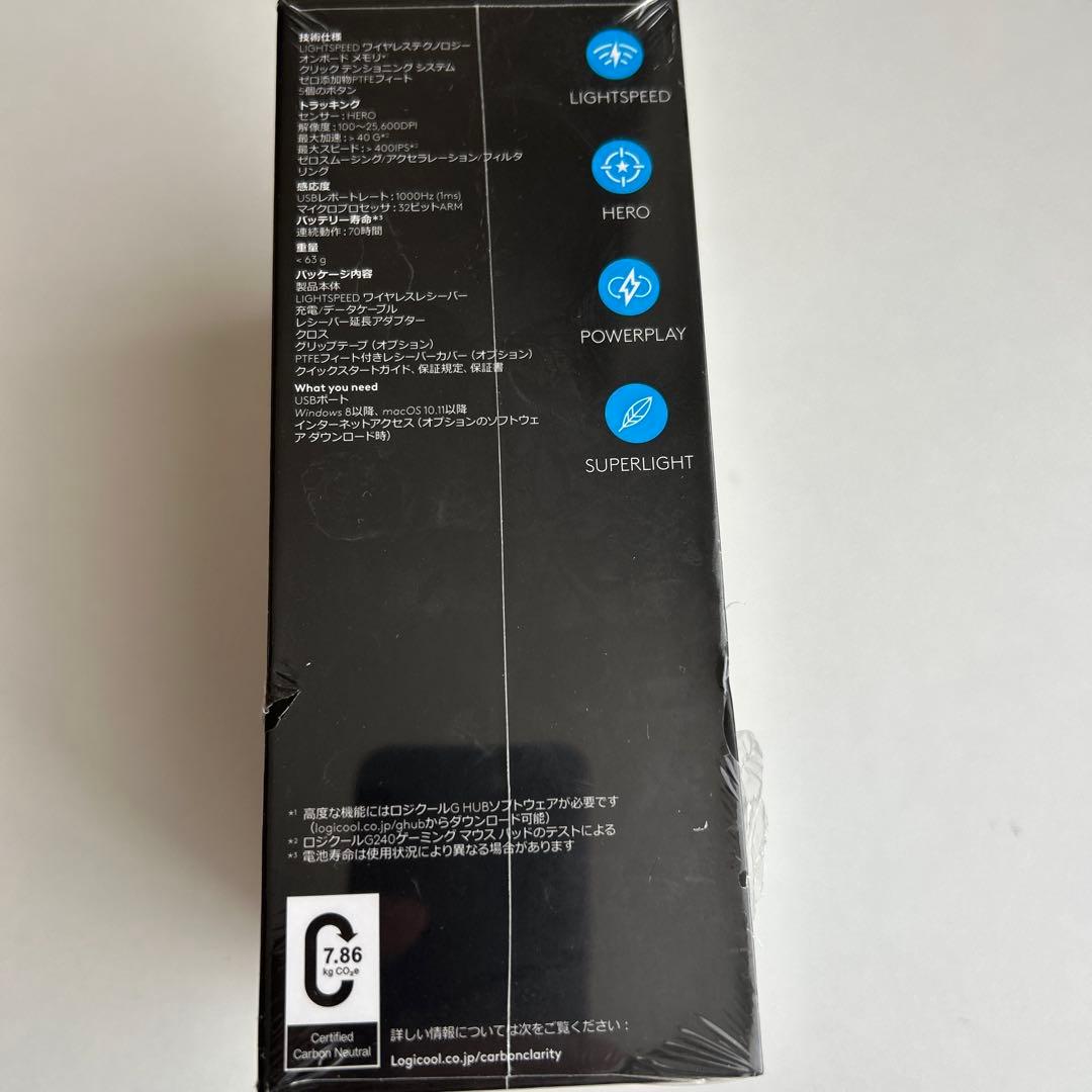 ◆ G PRO X SUPERLIGHT グリップ付き