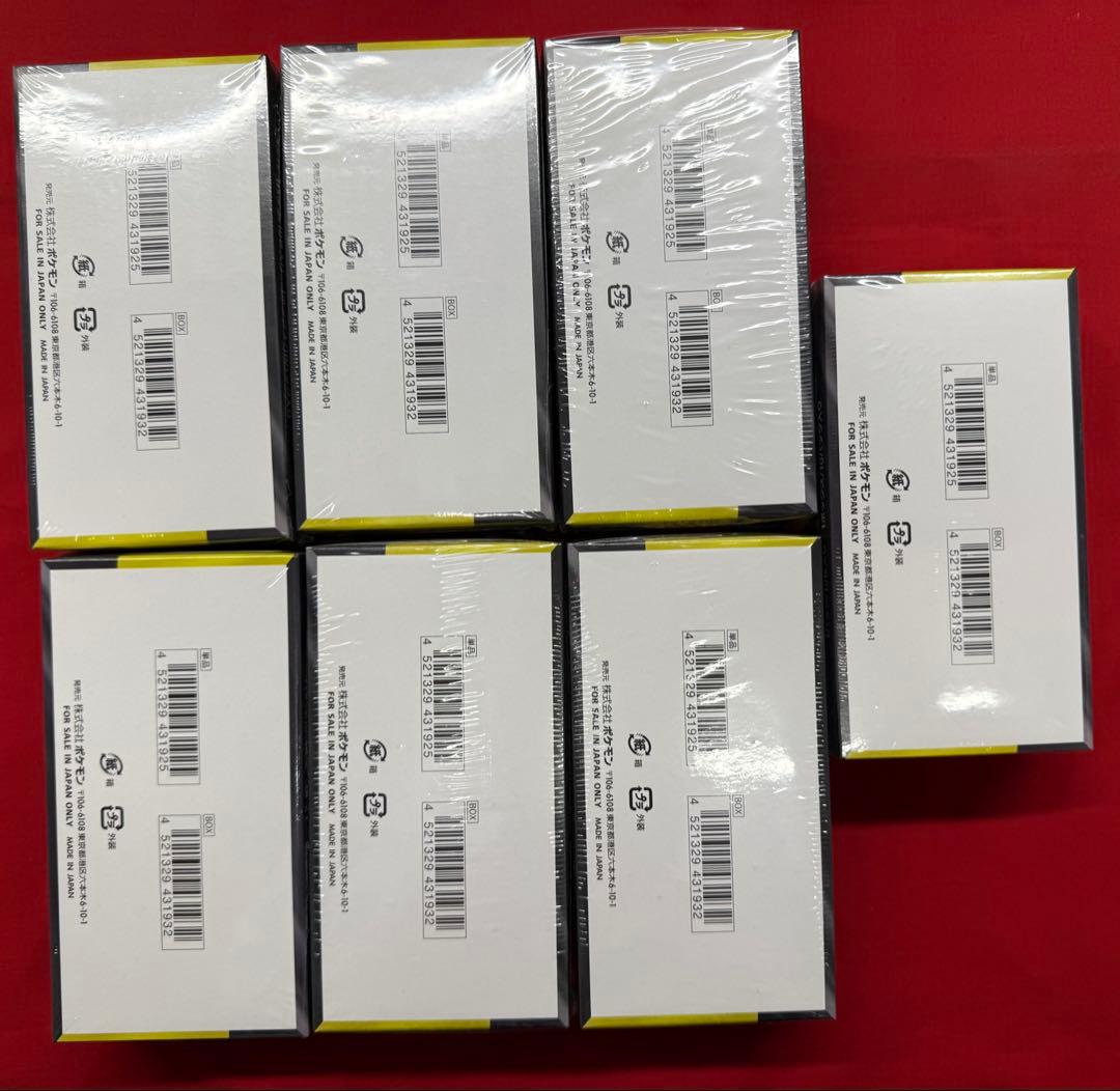 ポケカ　MEGAドリームex 未開封シュリンク付き　7箱