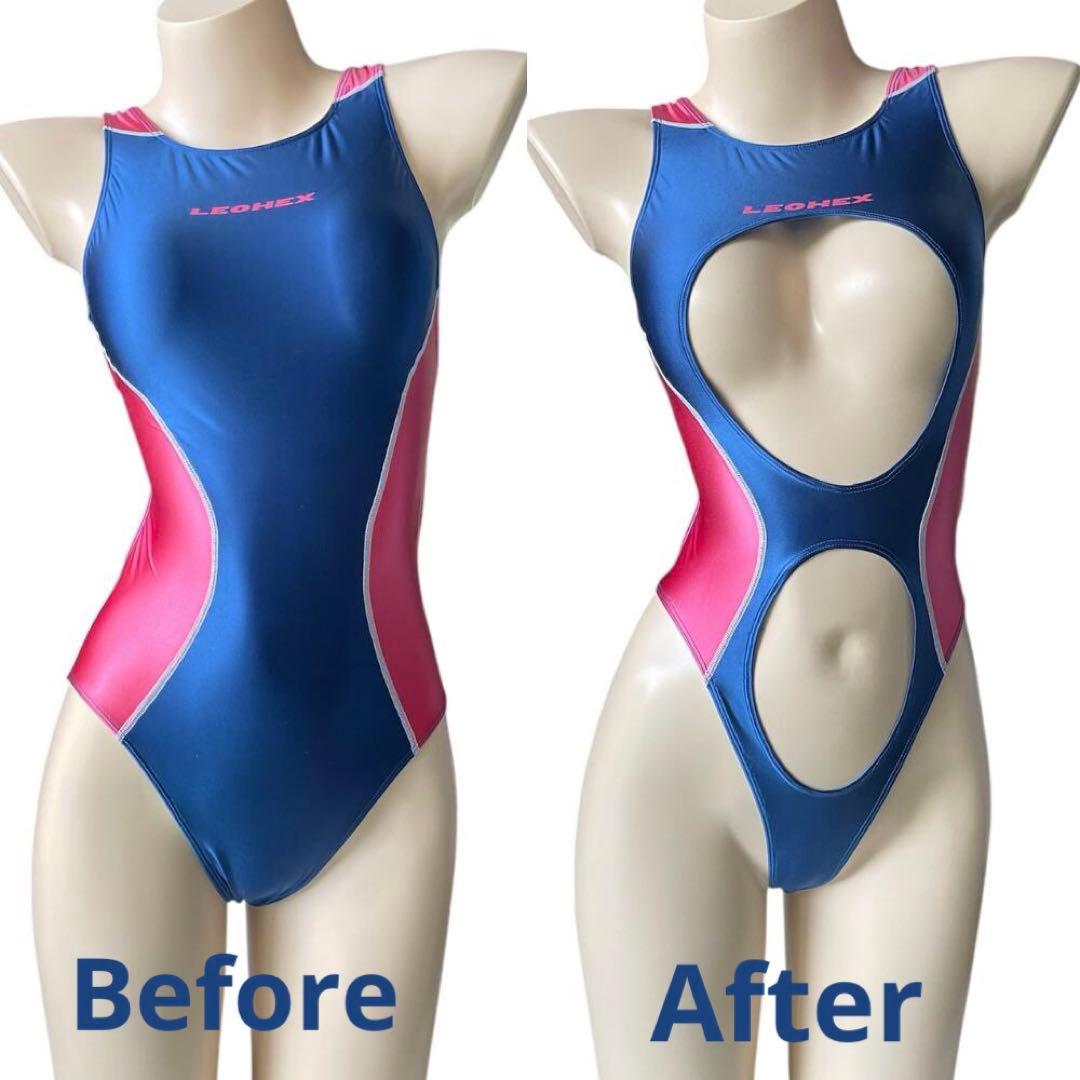 【依頼品】 ハイレグ Tバック 穴あき加工