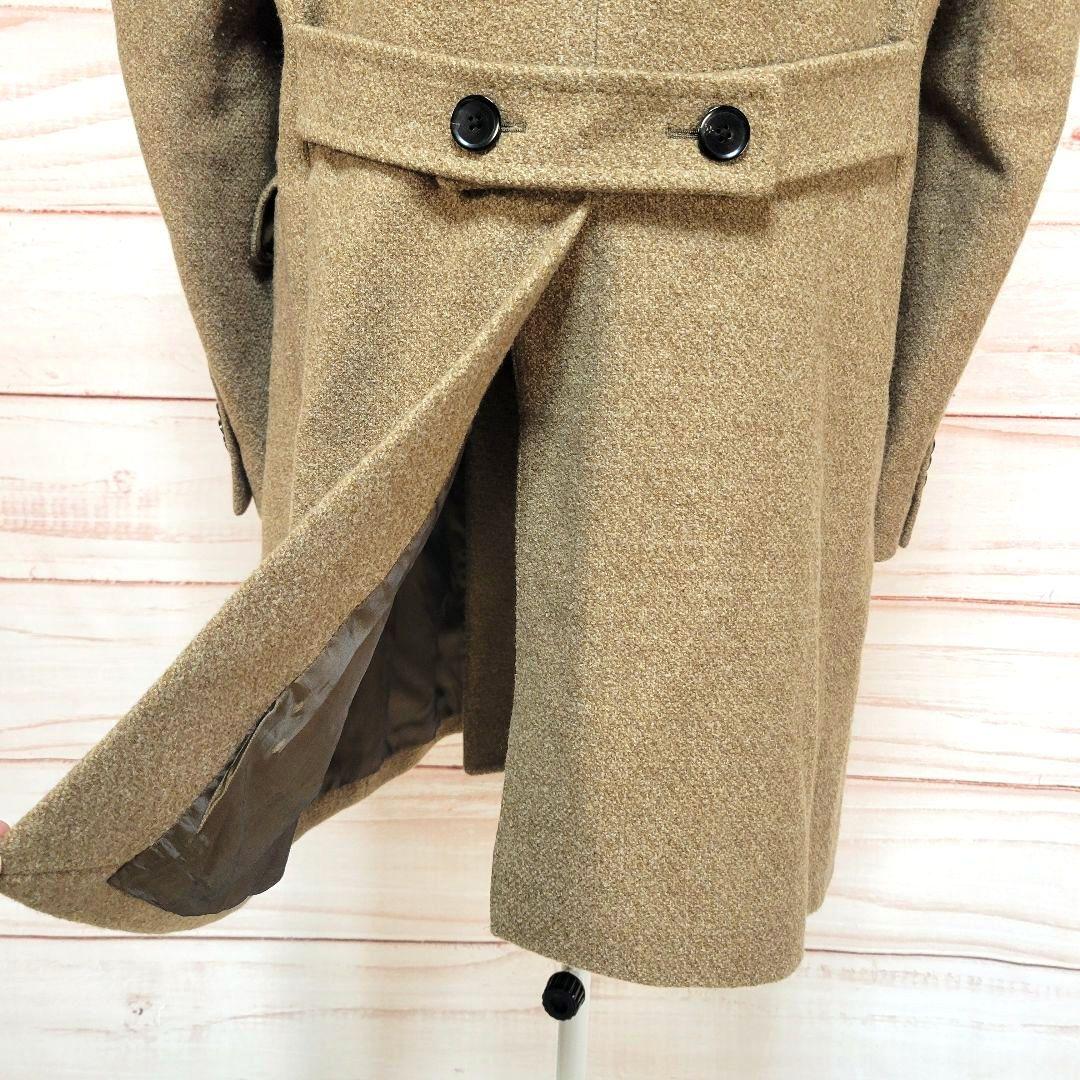 UNIVERSAL LANGUAGE 美品 ウールチェスターコート ベージュ L