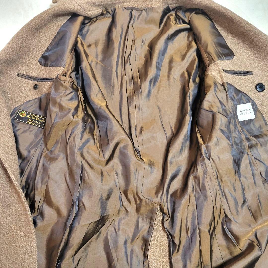 UNIVERSAL LANGUAGE 美品 ウールチェスターコート ベージュ L