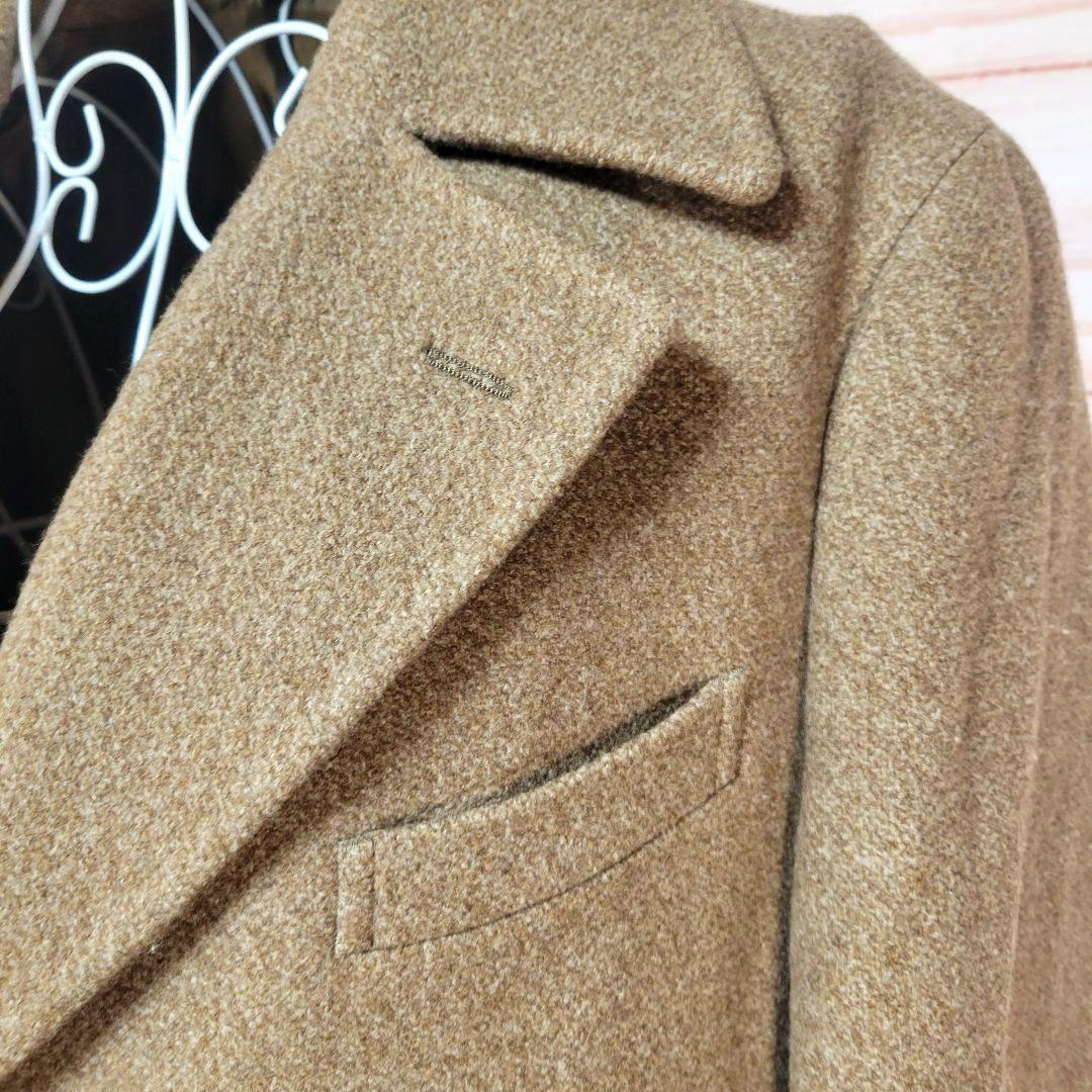 UNIVERSAL LANGUAGE 美品 ウールチェスターコート ベージュ L
