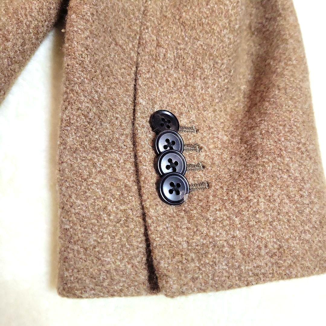 UNIVERSAL LANGUAGE 美品 ウールチェスターコート ベージュ L