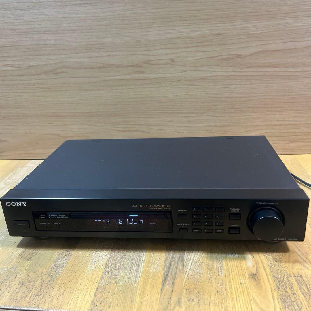 ★動作確認済み★ Sony ST-S500 FM/AM　ステレオチューナー