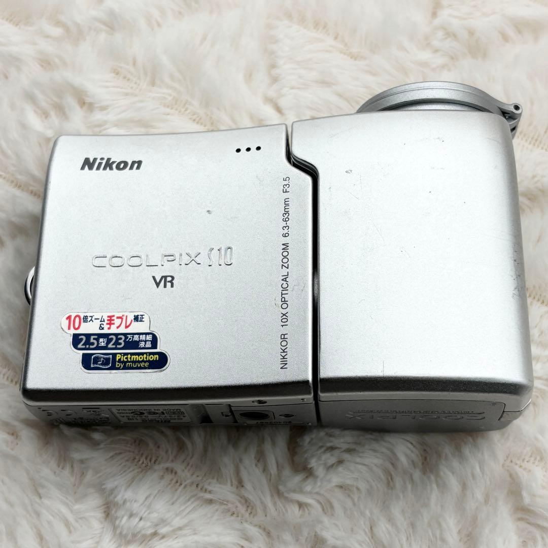 動作良好 Nikon COOLPIX S10 VR シルバー