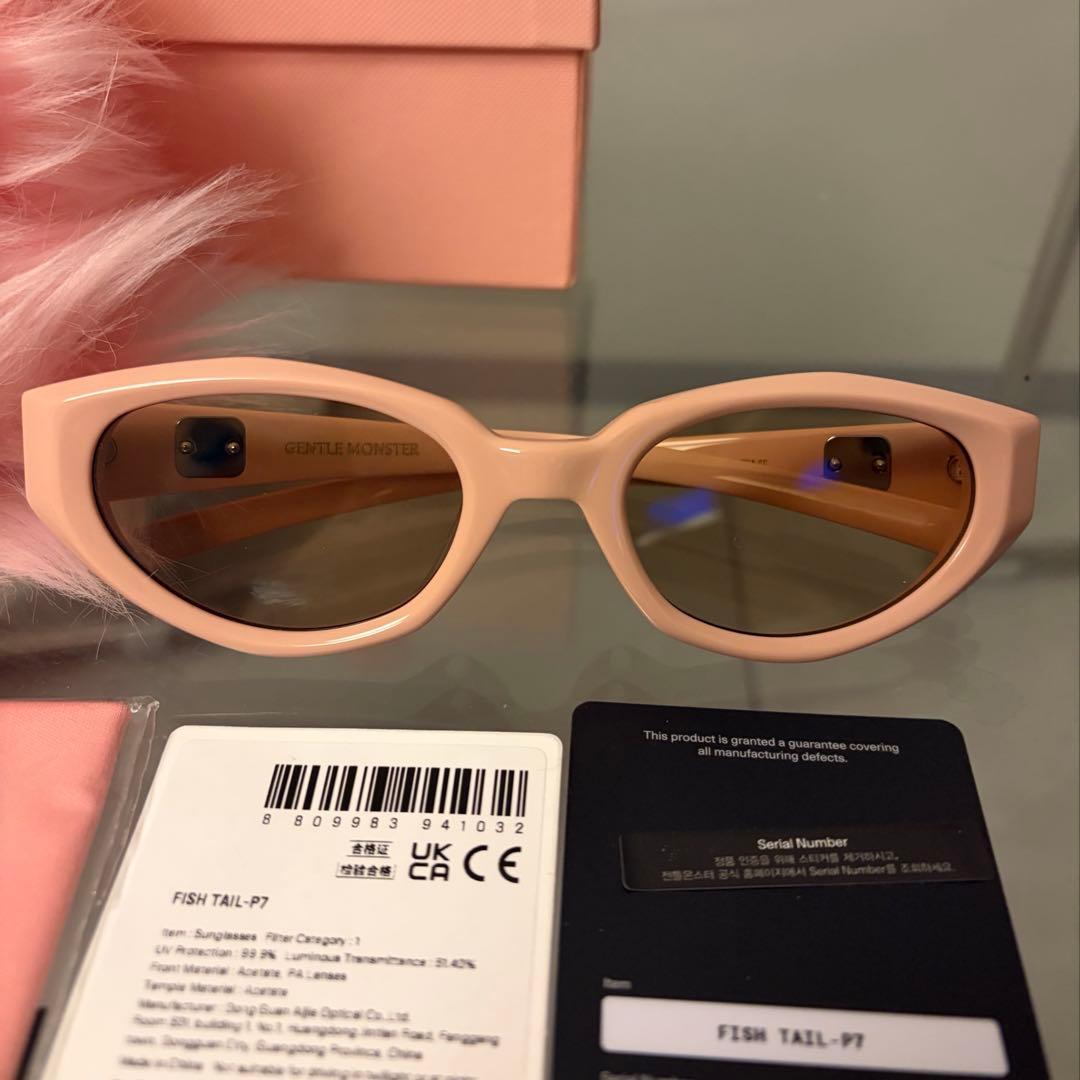 gentle monster jennie コラボ　サングラス