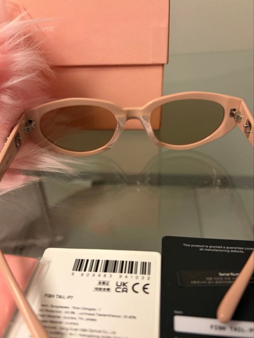 gentle monster jennie コラボ　サングラス