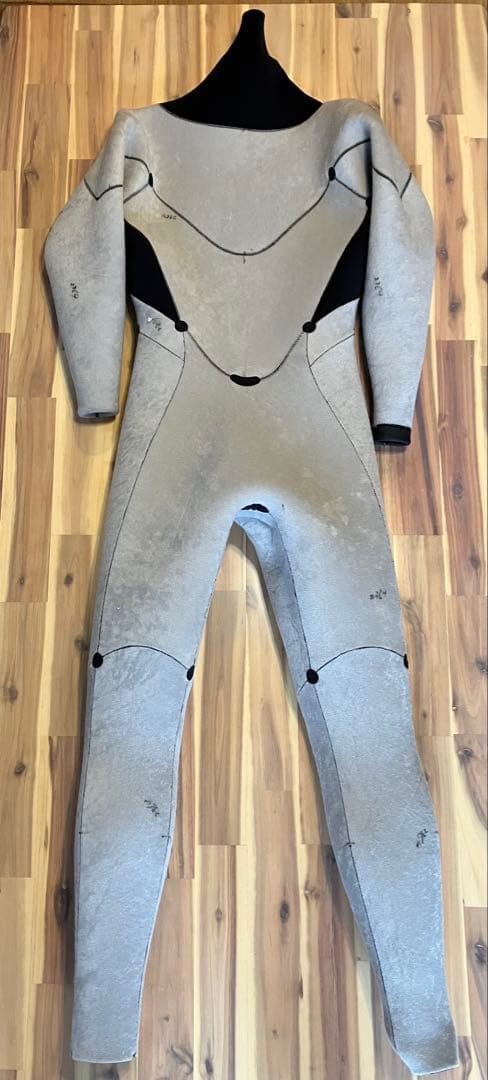 【美品】Green セミドライスーツ ネックエントリー(パドルらくらく)