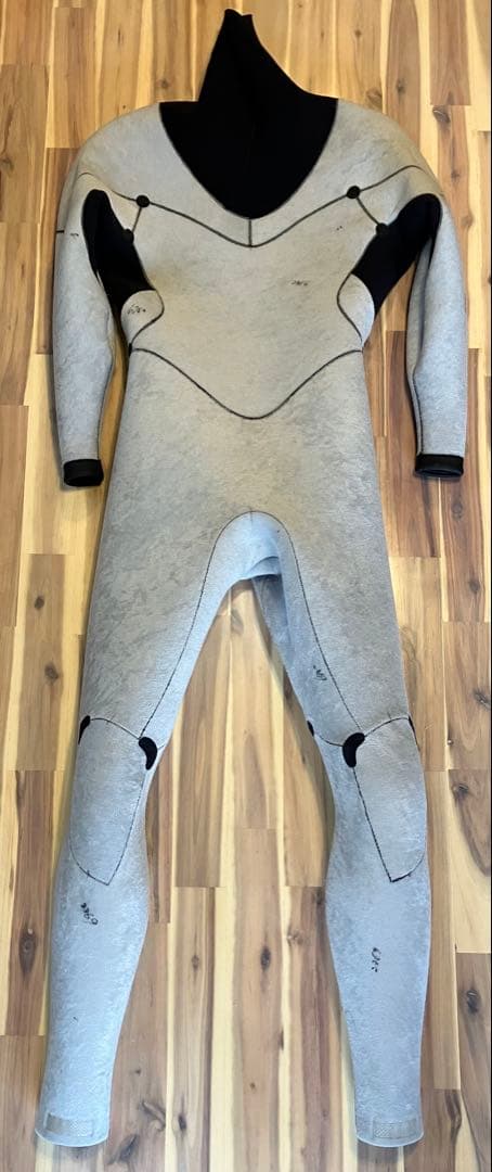 【美品】Green セミドライスーツ ネックエントリー(パドルらくらく)