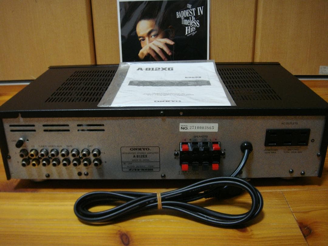 整備済 程度良 ONKYO オンキョー Integra A-812EX 取説付