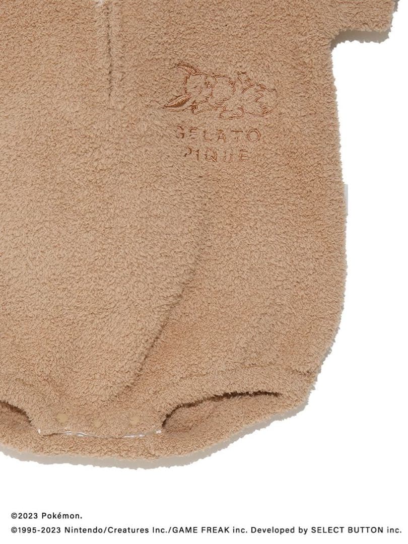 【ポケモンスリープ】【ベビー】ベビモコ イーブイ ロンパース