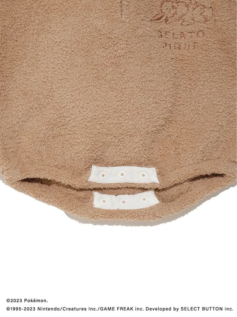 【ポケモンスリープ】【ベビー】ベビモコ イーブイ ロンパース