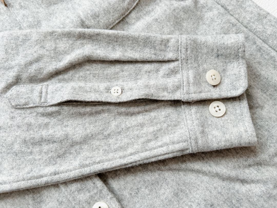 新品 mont-bell ウール長袖シャツ Lサイズ