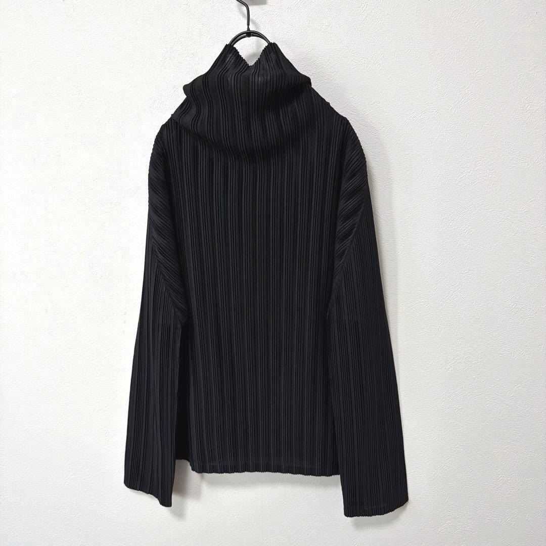 PLEATS PLEASE ハイネックプリーツカットソー 3