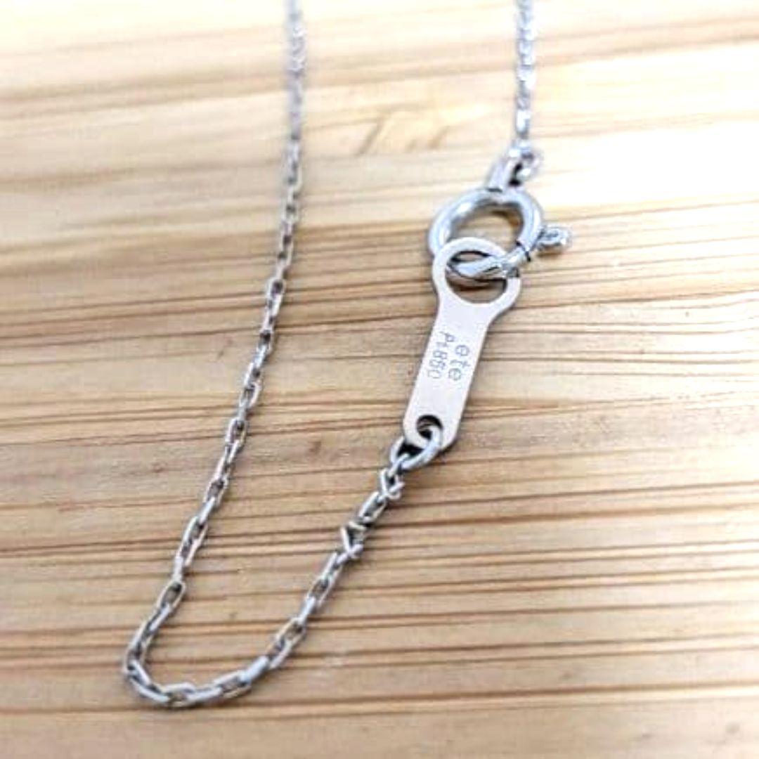 ete Pt900 ネックレス ミスト