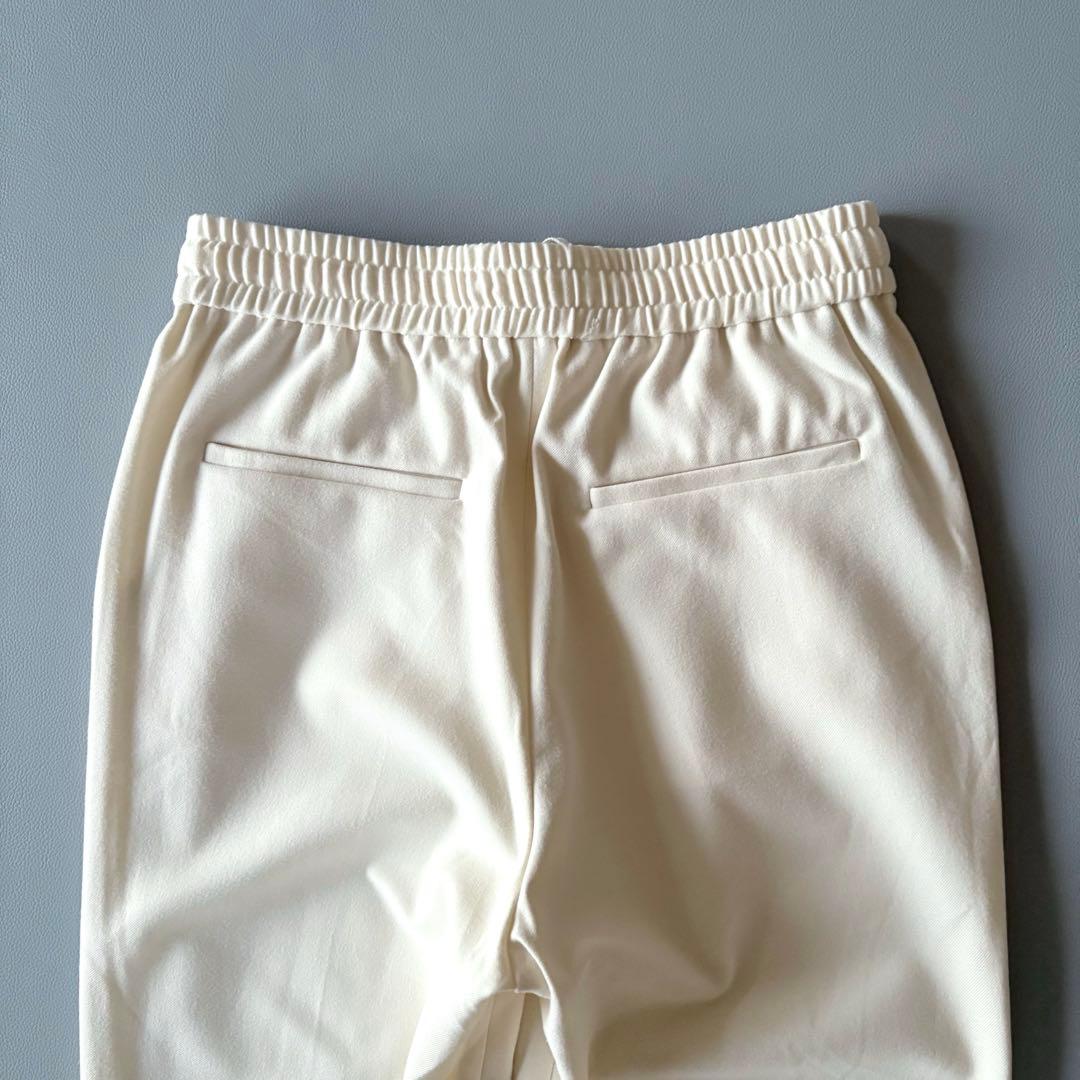 ■美品現行プルミエアロンディスモン【定価1.9】両面起毛パンツ オフホワイト38