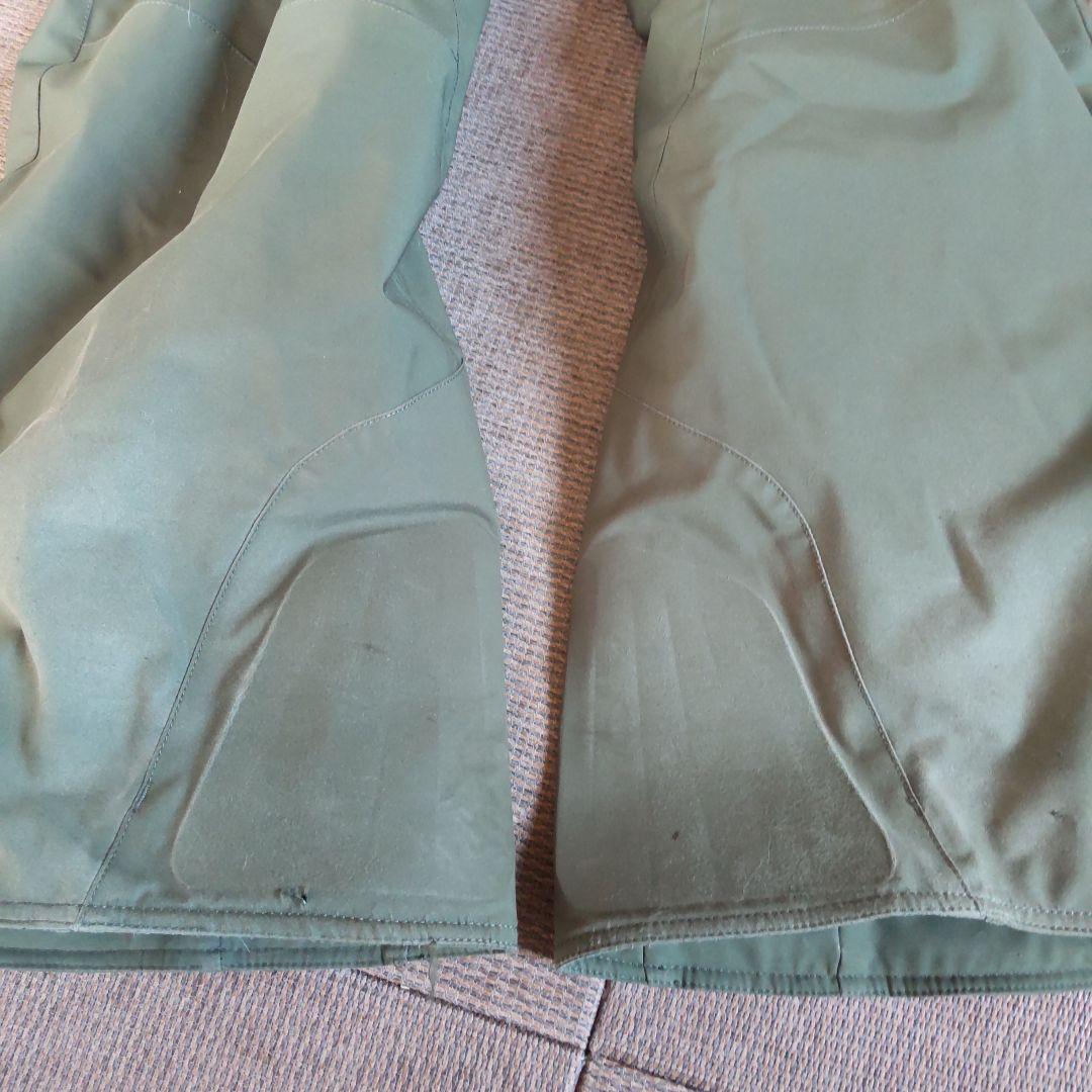 スキーウェア オリーブグリーン ホワイト