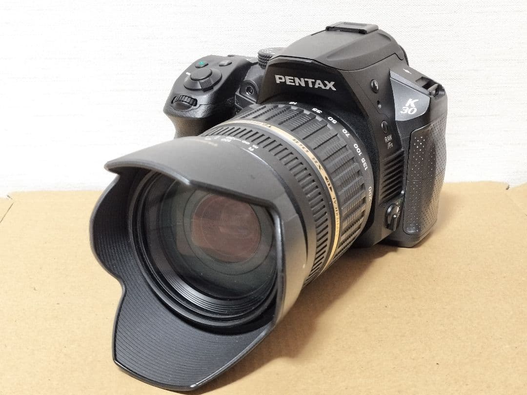 【黒死病対策済】PENTAX K-30 ブラック レンズキット