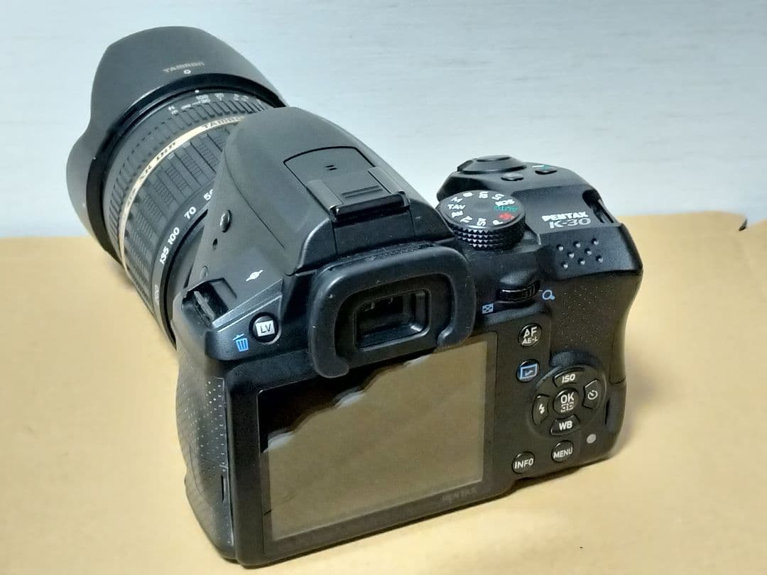 【黒死病対策済】PENTAX K-30 ブラック レンズキット