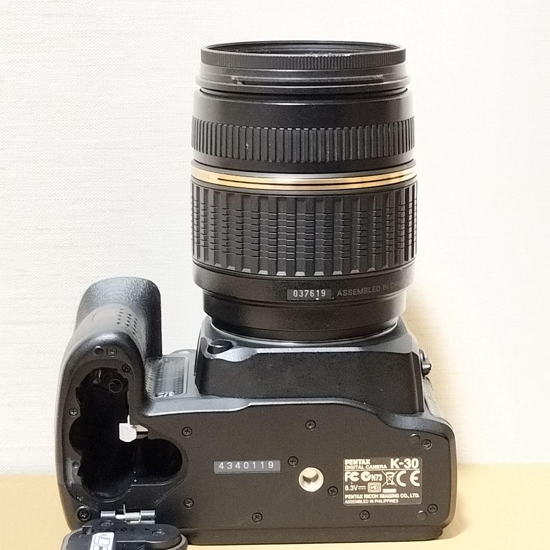 【黒死病対策済】PENTAX K-30 ブラック レンズキット