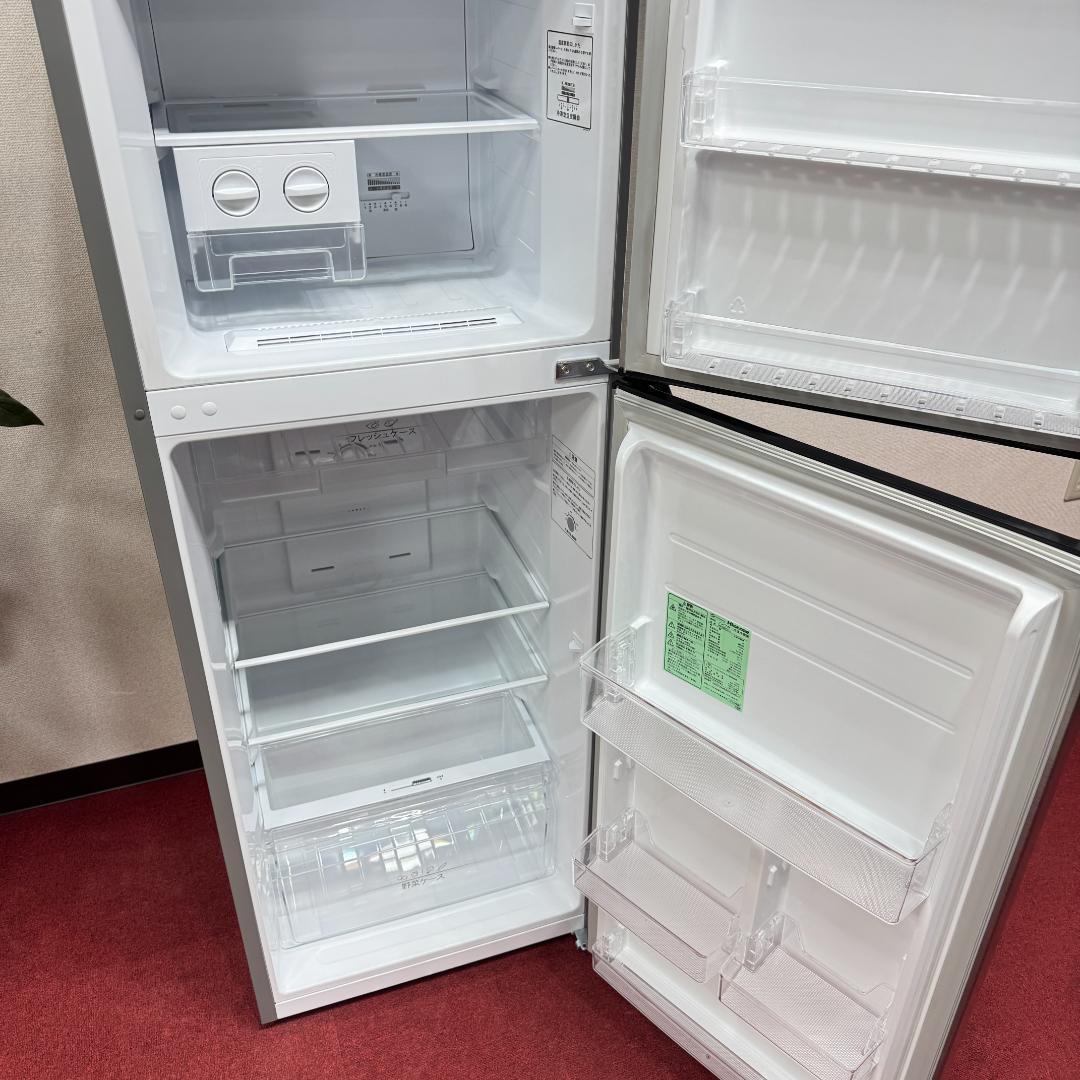 東京23区送料無料　美品ハイセンス2ドア冷蔵庫227L　洗浄/除菌済み