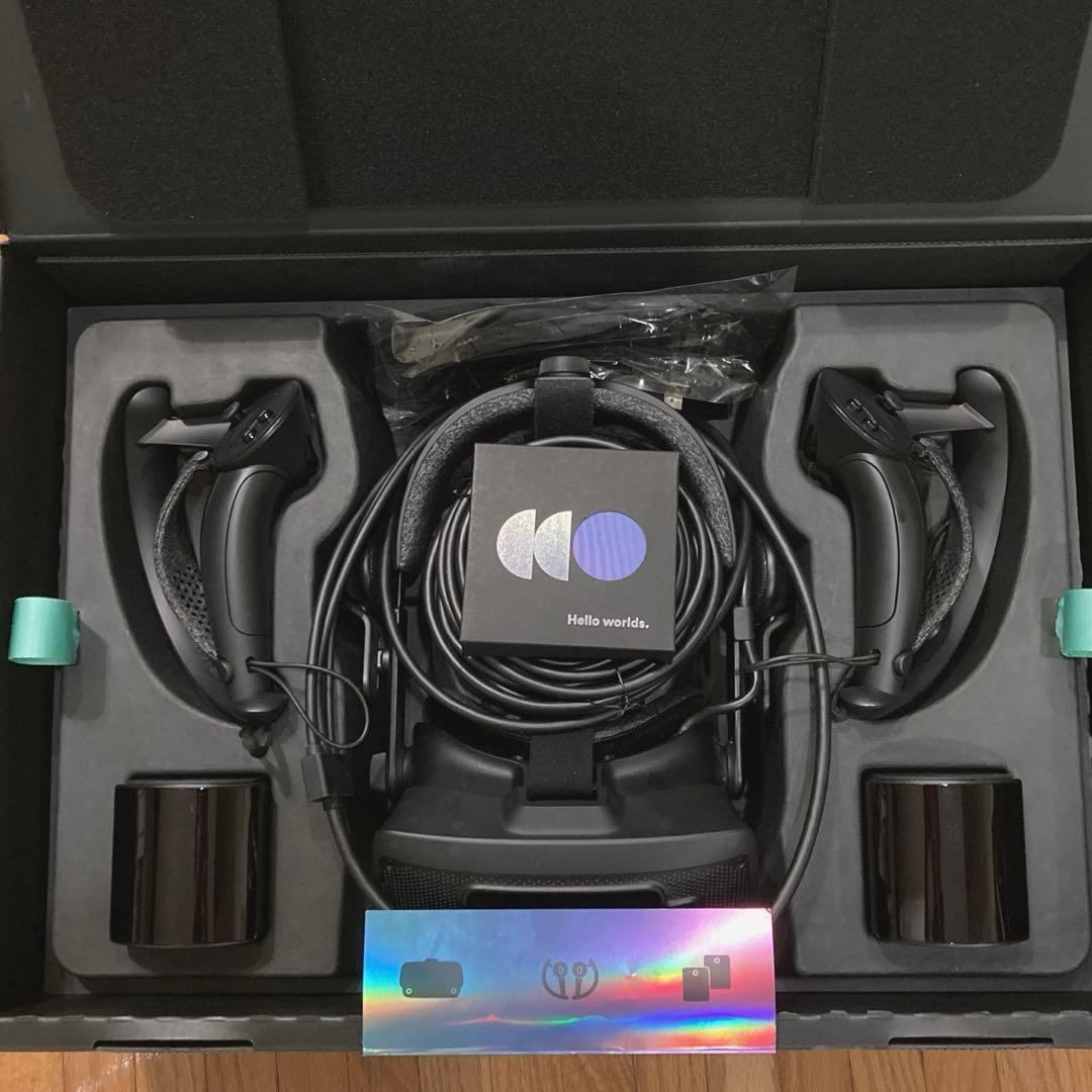 Valve Index ヘッドセット コントローラー ベースステーション セット