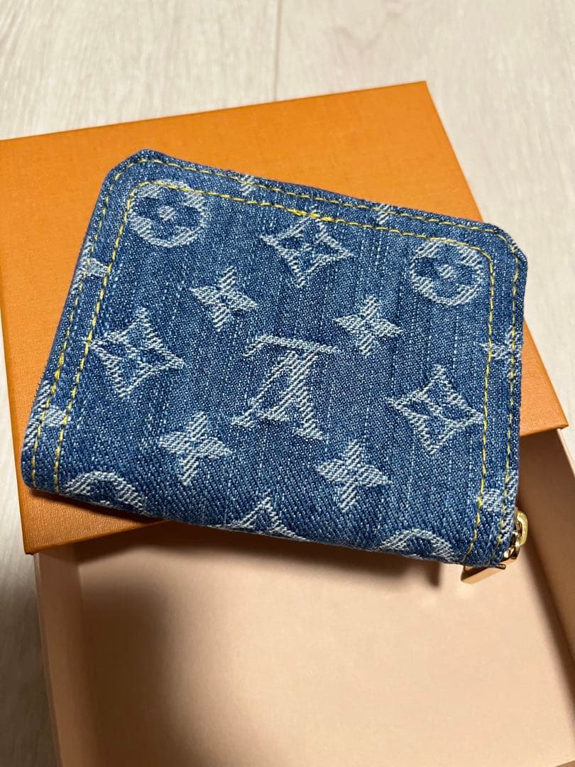 【新品未使用】ルイヴィトン　デニム　ケース　ジッピーパース