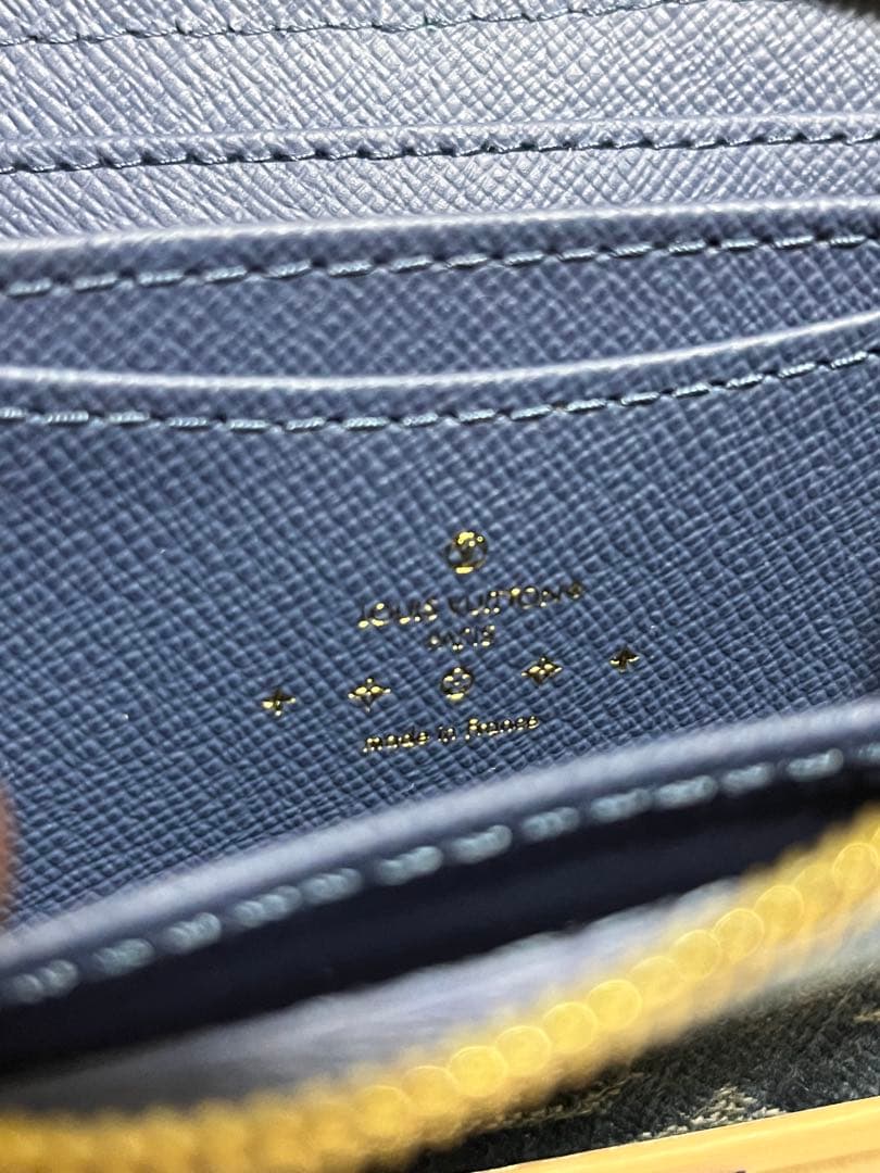 【新品未使用】ルイヴィトン　デニム　ケース　ジッピーパース