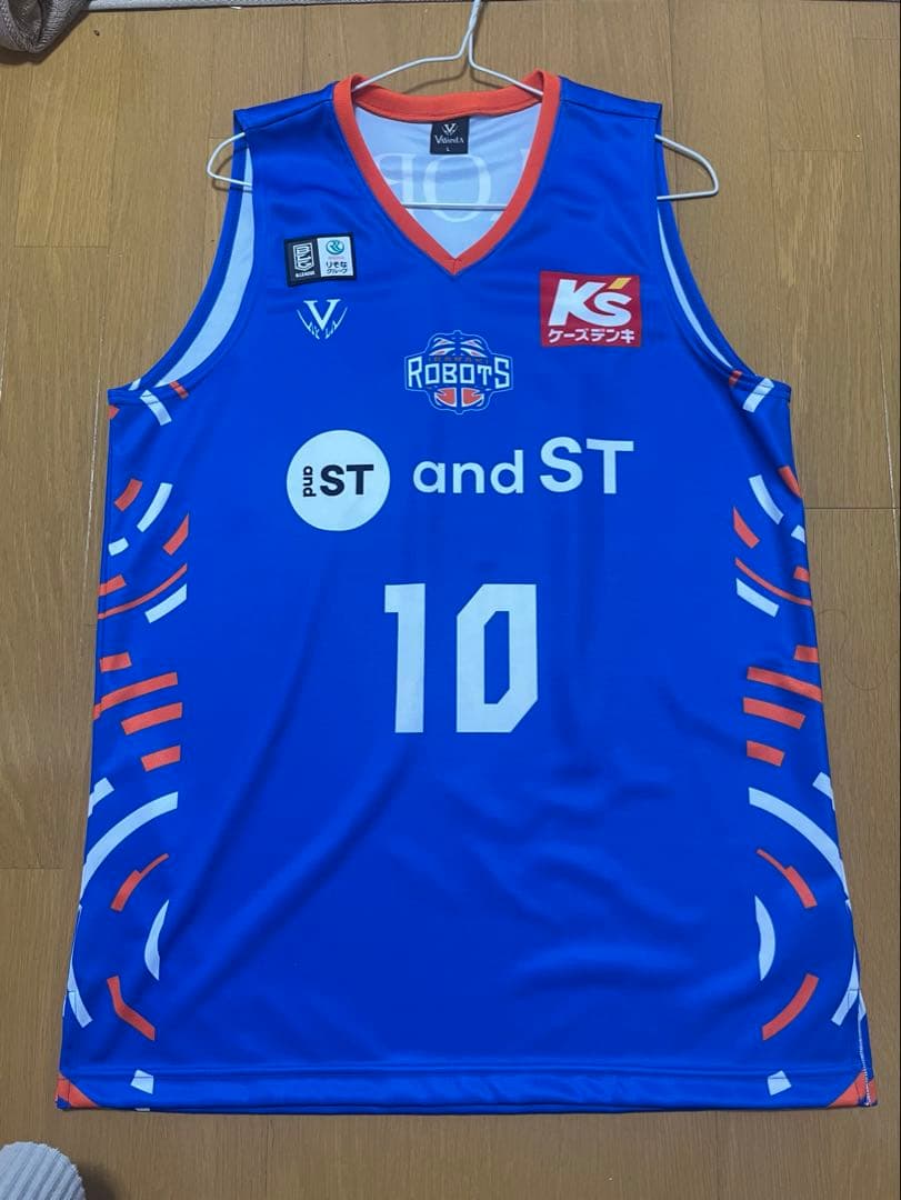 茨城ロボッツ オーセンティックユニフォーム #10 陳岡流羽