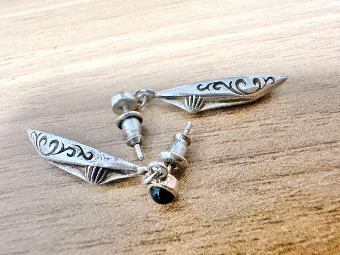 SAAD フェザーピヤス　925silver シルバー