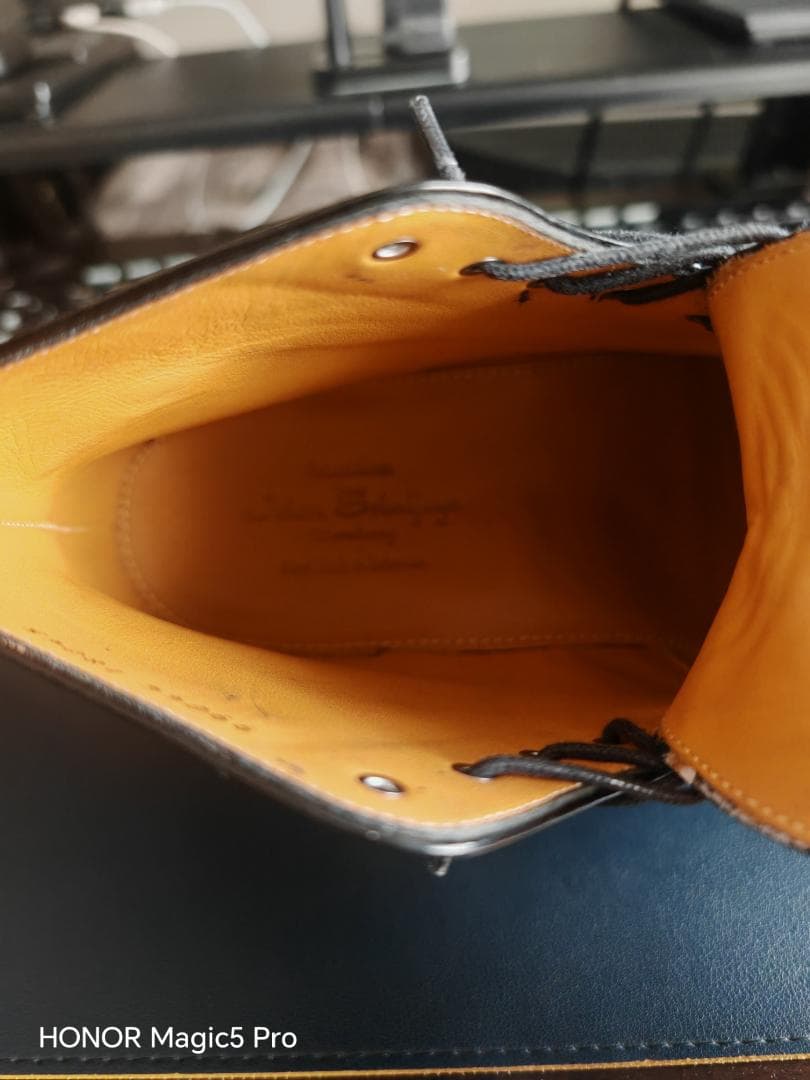 ジャランスリワヤ 99044 Uチップブーツ9インチ 黒