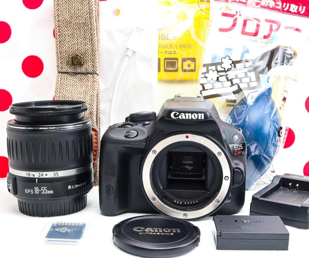 Canon kiss x7❤初めての一眼レフに❤スマホに送れる♪❤コスパ最強