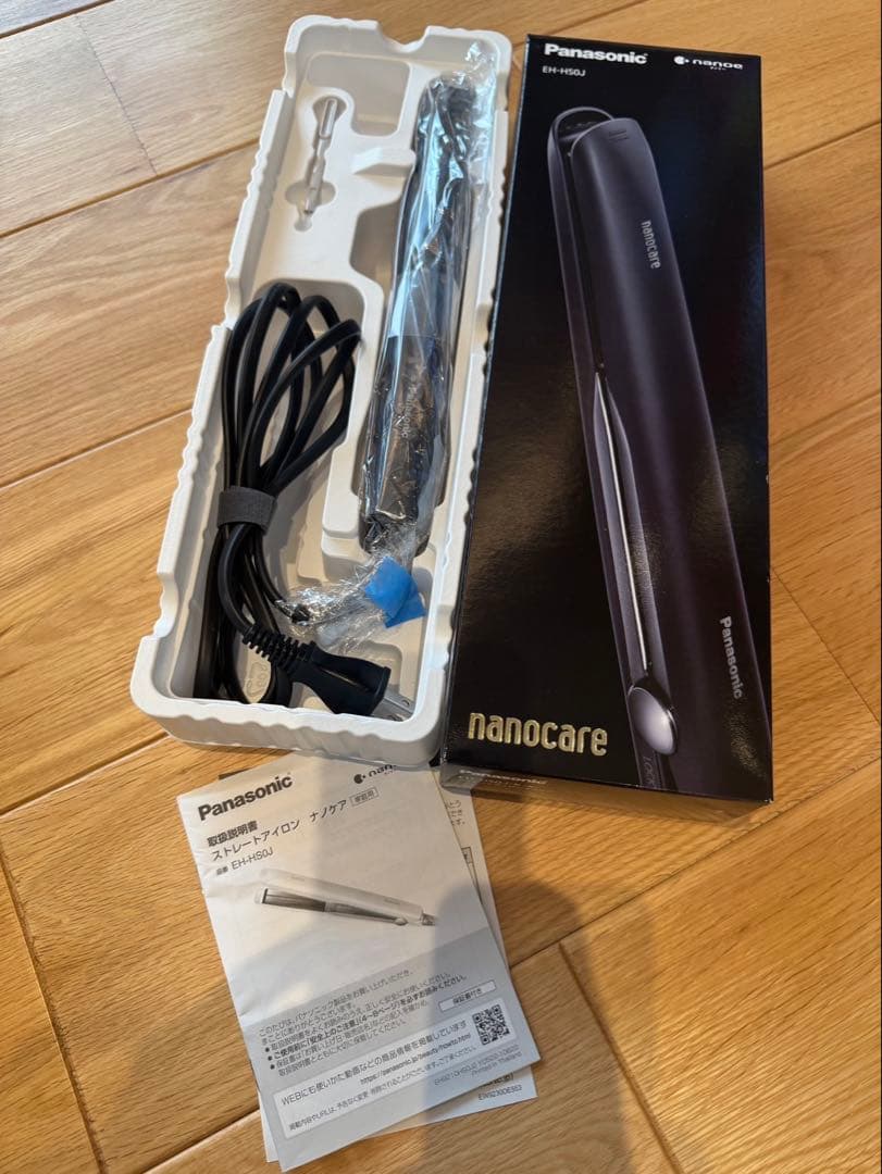 Panasonic ナノケア EH-HS0J ヘアアイロン