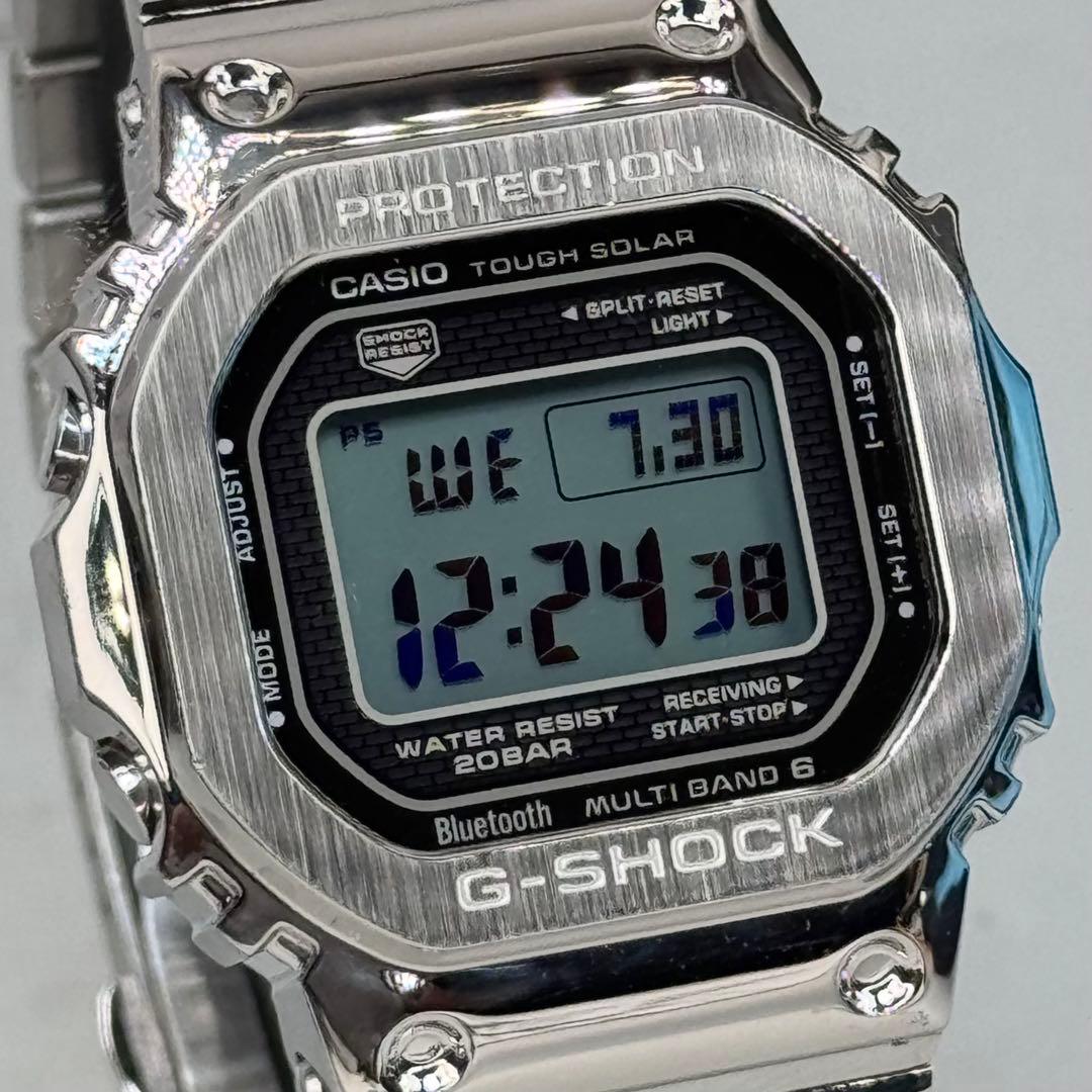極美品 G-SHOCK GMW-B5000D Bluetoot電波ソーラー 稼働