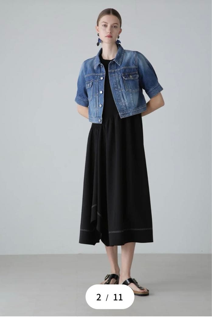 アドーア美品【SERGE】Gジャン インディゴ