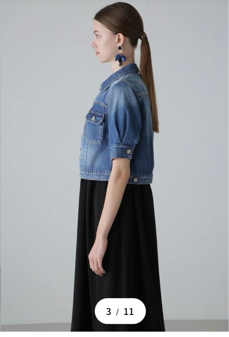 アドーア美品【SERGE】Gジャン インディゴ