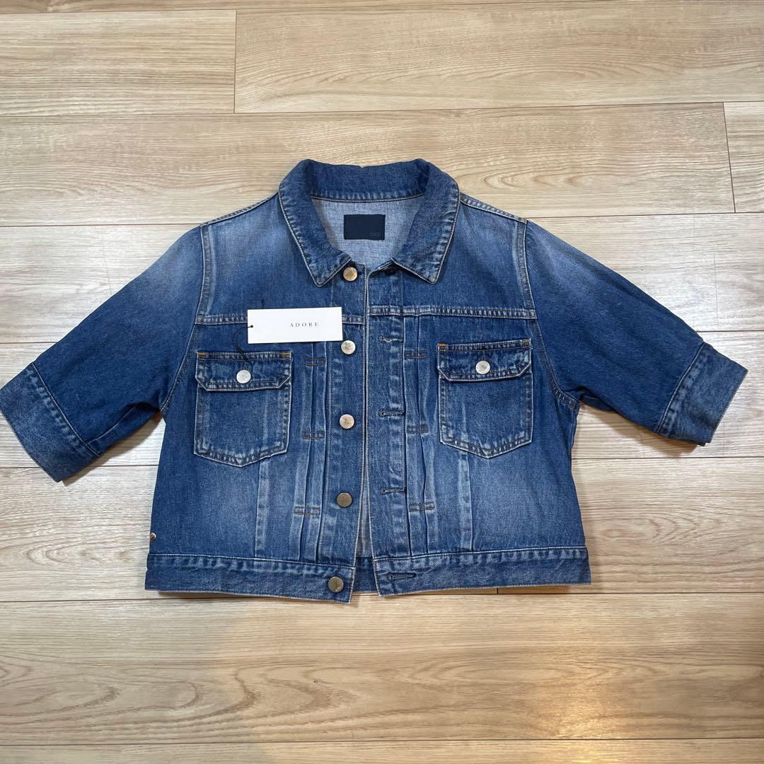 アドーア美品【SERGE】Gジャン インディゴ