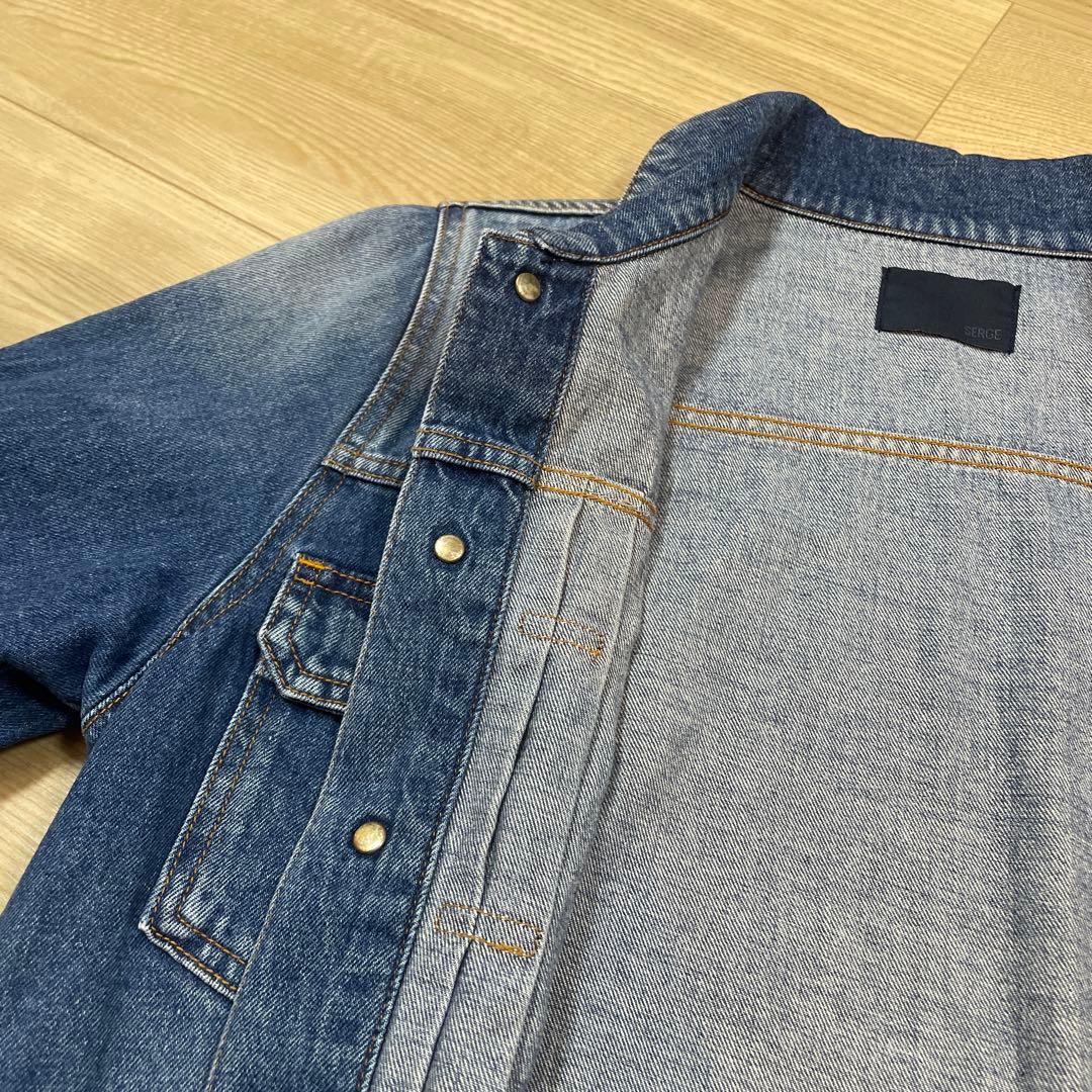 アドーア美品【SERGE】Gジャン インディゴ