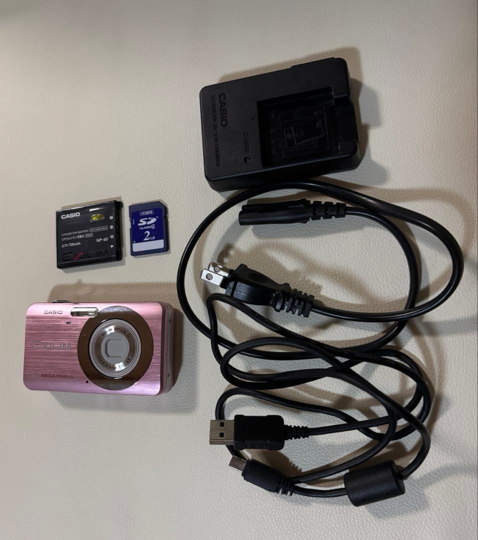 【付属品付き】CASIO EXILIM EX-Z80 ピンク 動作確認済み