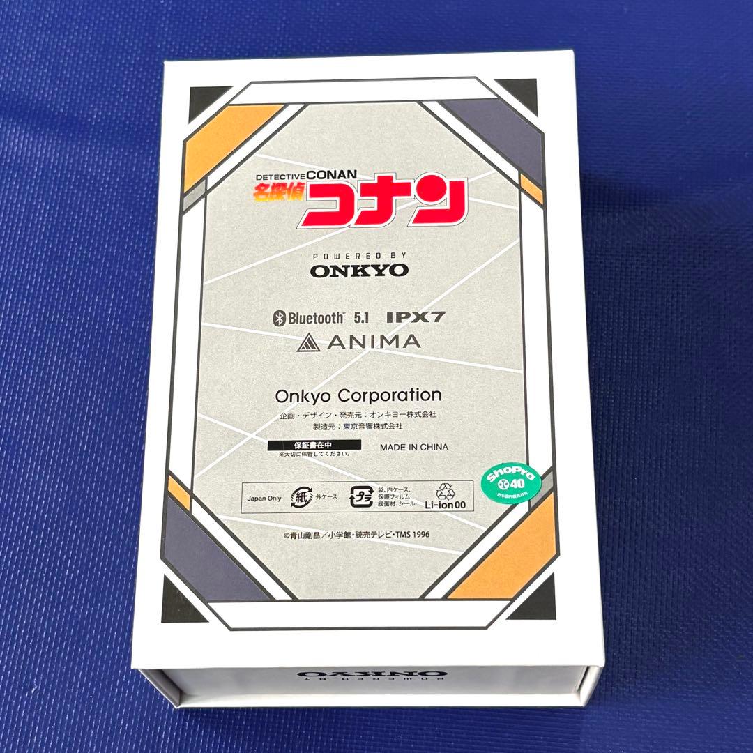 【美品】名探偵コナン　長野県警モデル　AOW01 ワイヤレスイヤホン　Onkyo