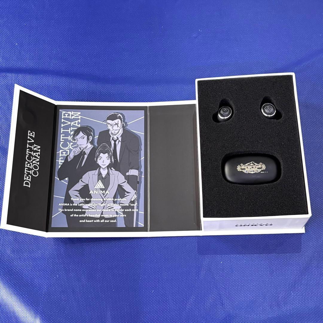 【美品】名探偵コナン　長野県警モデル　AOW01 ワイヤレスイヤホン　Onkyo