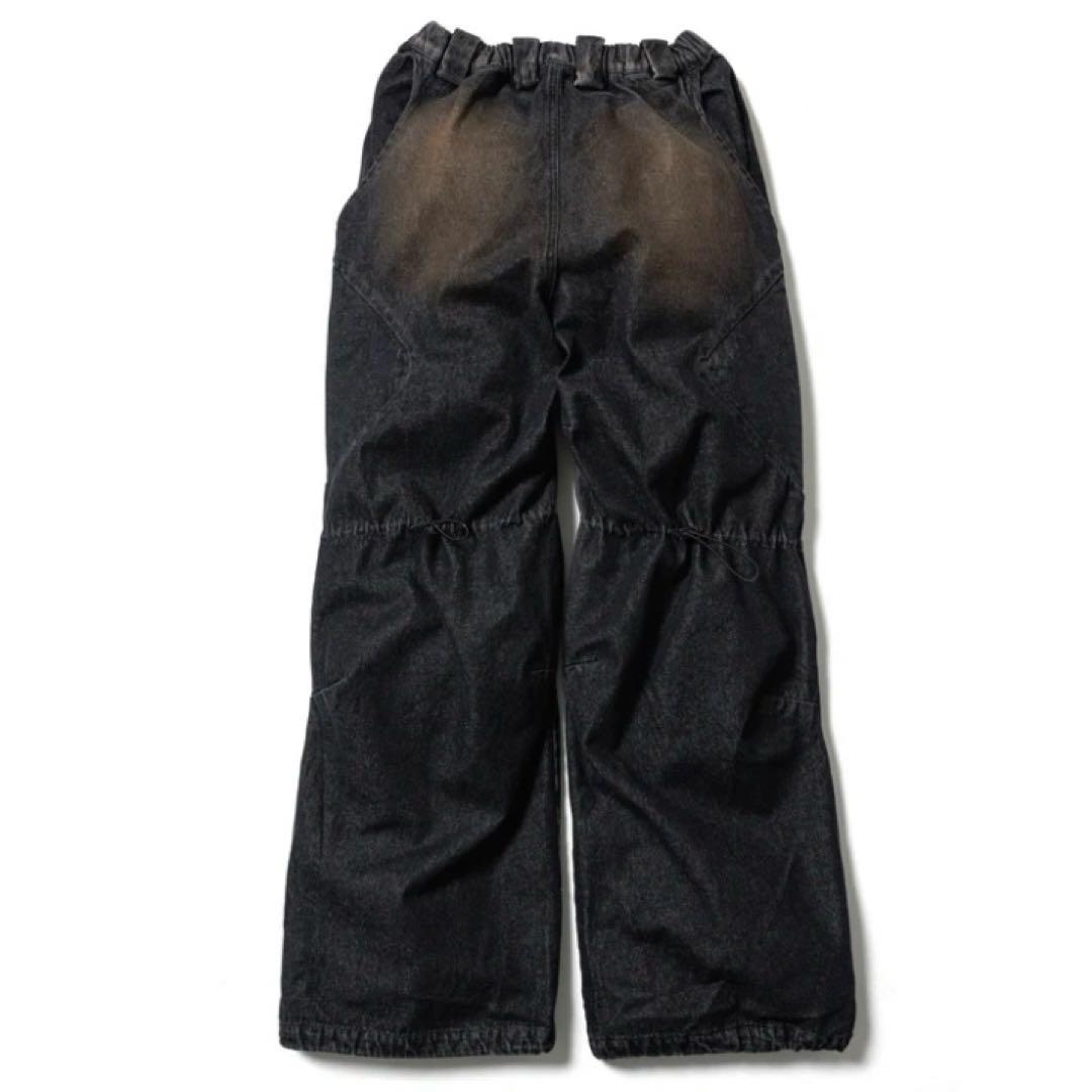 パンツ FLAGSTUFF CPG RHOMBUS FADE DENIM PANTS